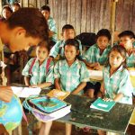 Kwamalasamutu School children Tirio tribes Suriname Justin Hall Nat Geo Explorer Runningman