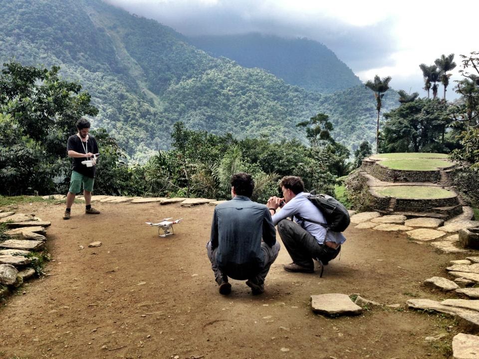 Justin Hall Nat Geo Explorer Runningman discovers lost city Colombia