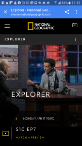 Explorer Justin Hall National Geographic Explorer, Runningman studio IV